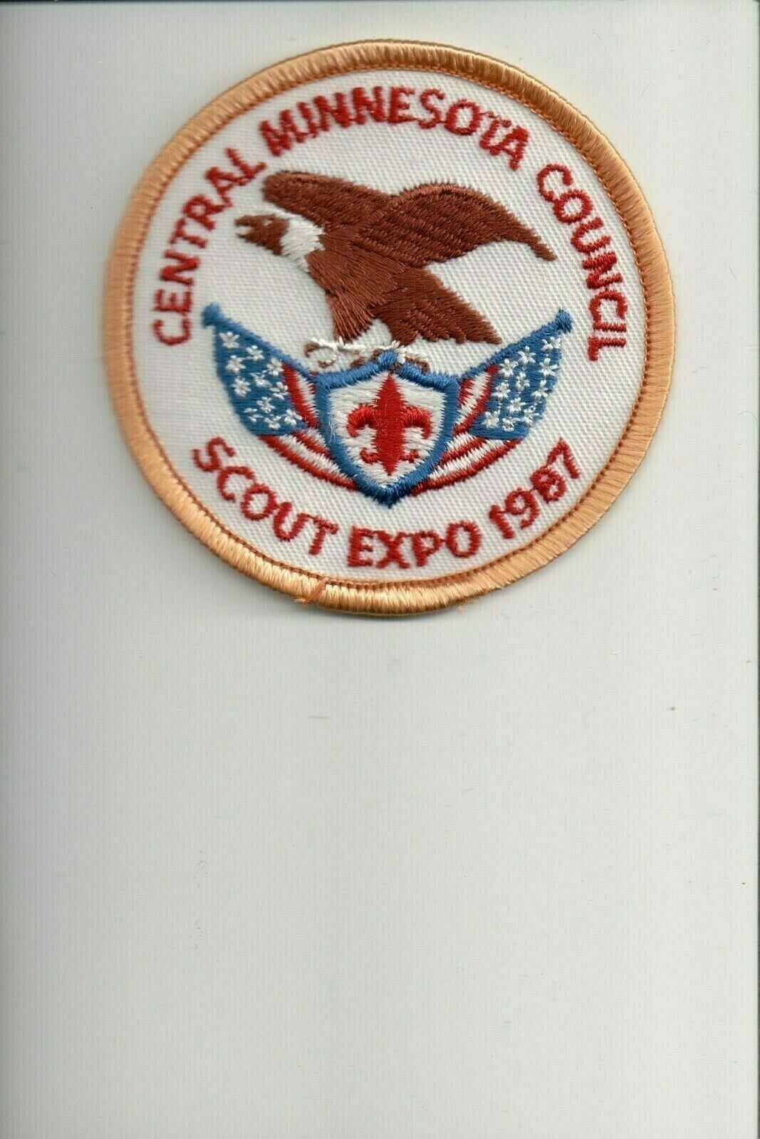 1987 Central Minnesota Council Scout Expo Patch