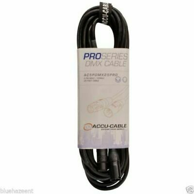 25FT 5- PIN DMX CABLE ACCU-CABLE PRO PRODUCTION GRADE