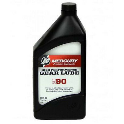 Mercury Mercruiser Oem High Performance Gear Oil Quart 32oz. 92-858064k01