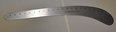 Fairgate 12-124 Vary Form Curve 24", Fashion Design Aluminum Ruler