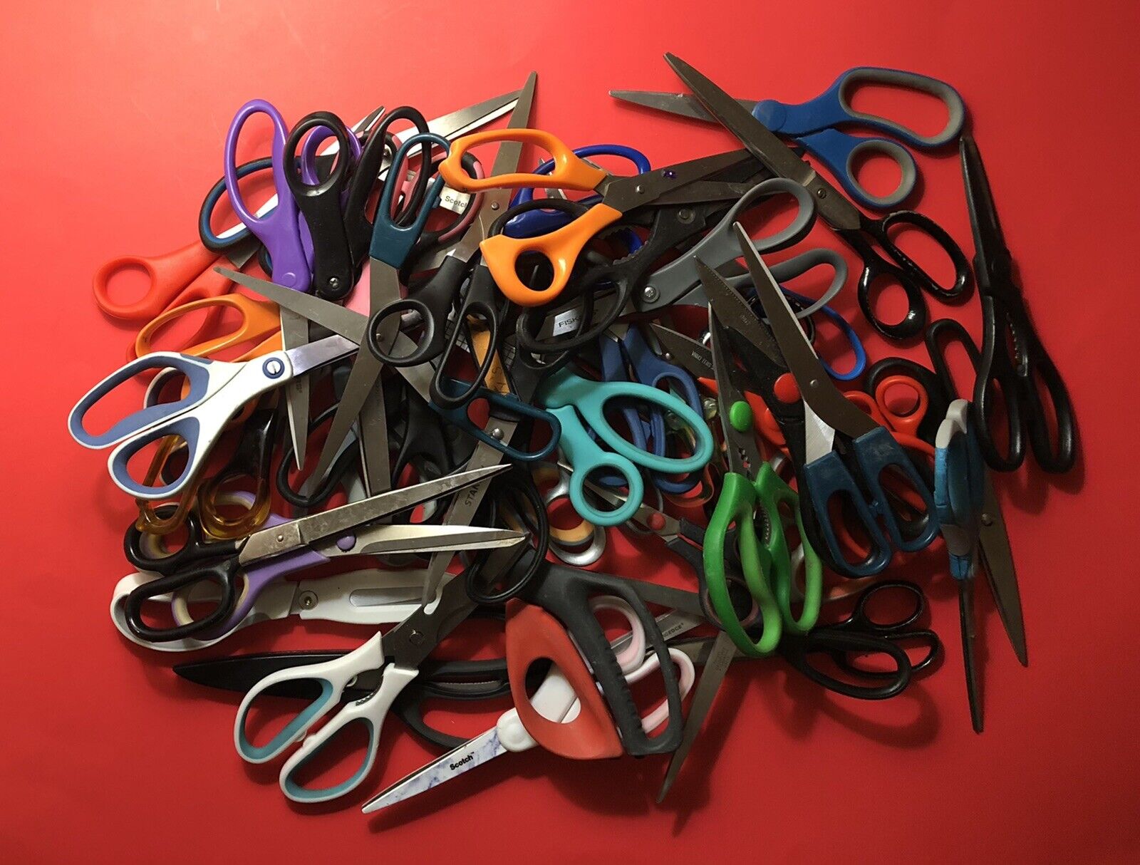 Lot Of 49 Various Scissors Used In Very Good Condition-satisfaction  Guaranteed