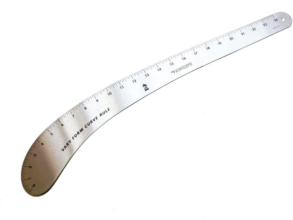 Fairgate Vary Form (french Curve Ruler) 24in Long (model No. 12-124) Made In Usa
