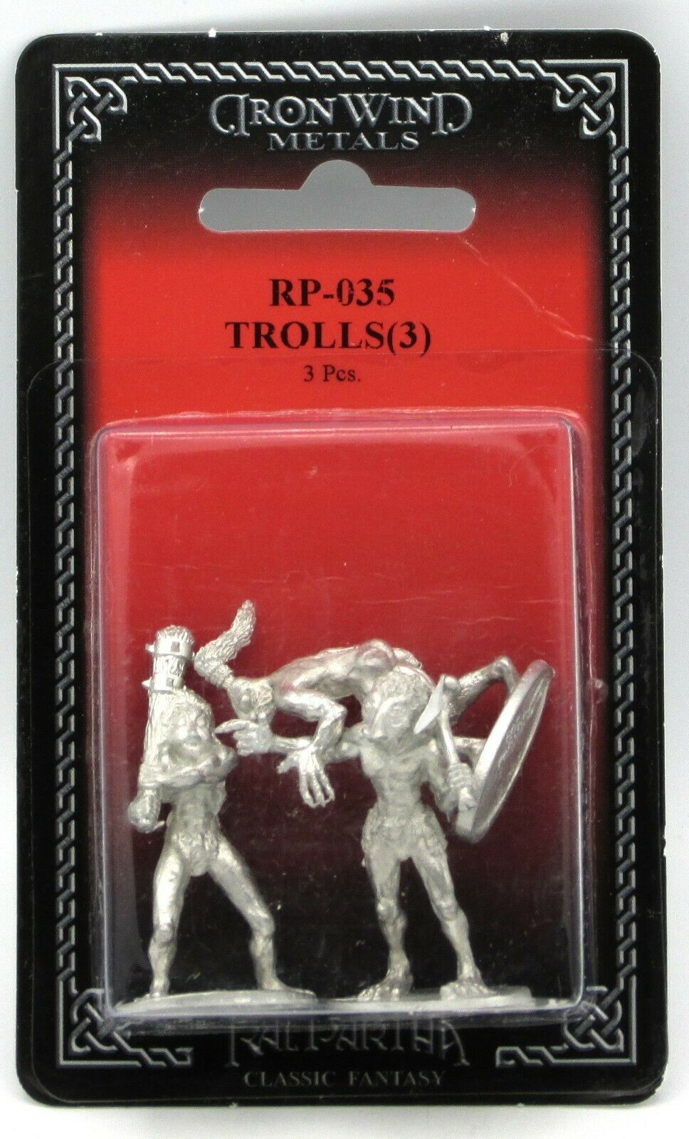 Ral Partha RP-035 Trolls [3] (Monsters) Ogres Fantasy Warriors 25mm Miniatures