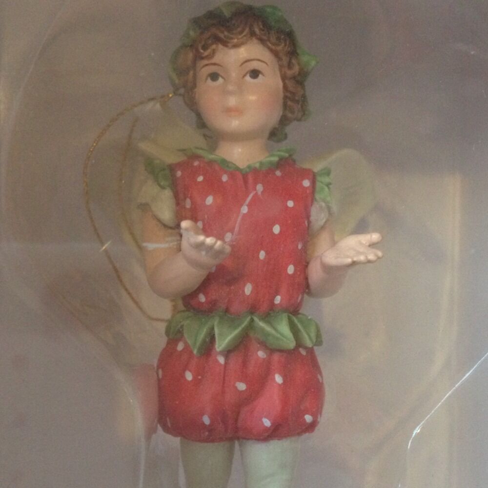 Cicely Mary Barker Flower Fairie Retired Without Flowers Strawberry