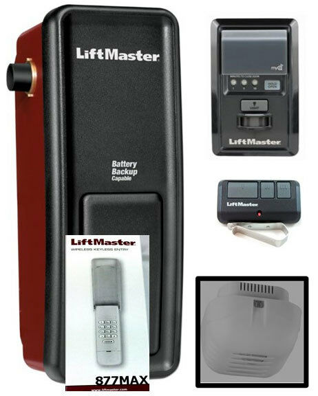 8500 With 893max & 877max Keypad (1-each) Liftmaster Garage Door Opener