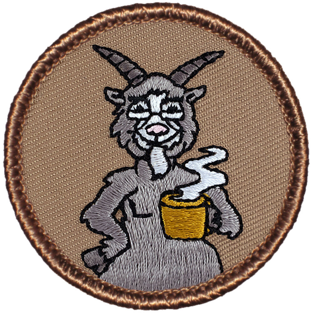 Funny Boy Scout Patrol Patch! - #535 The Old Goat Patrol!