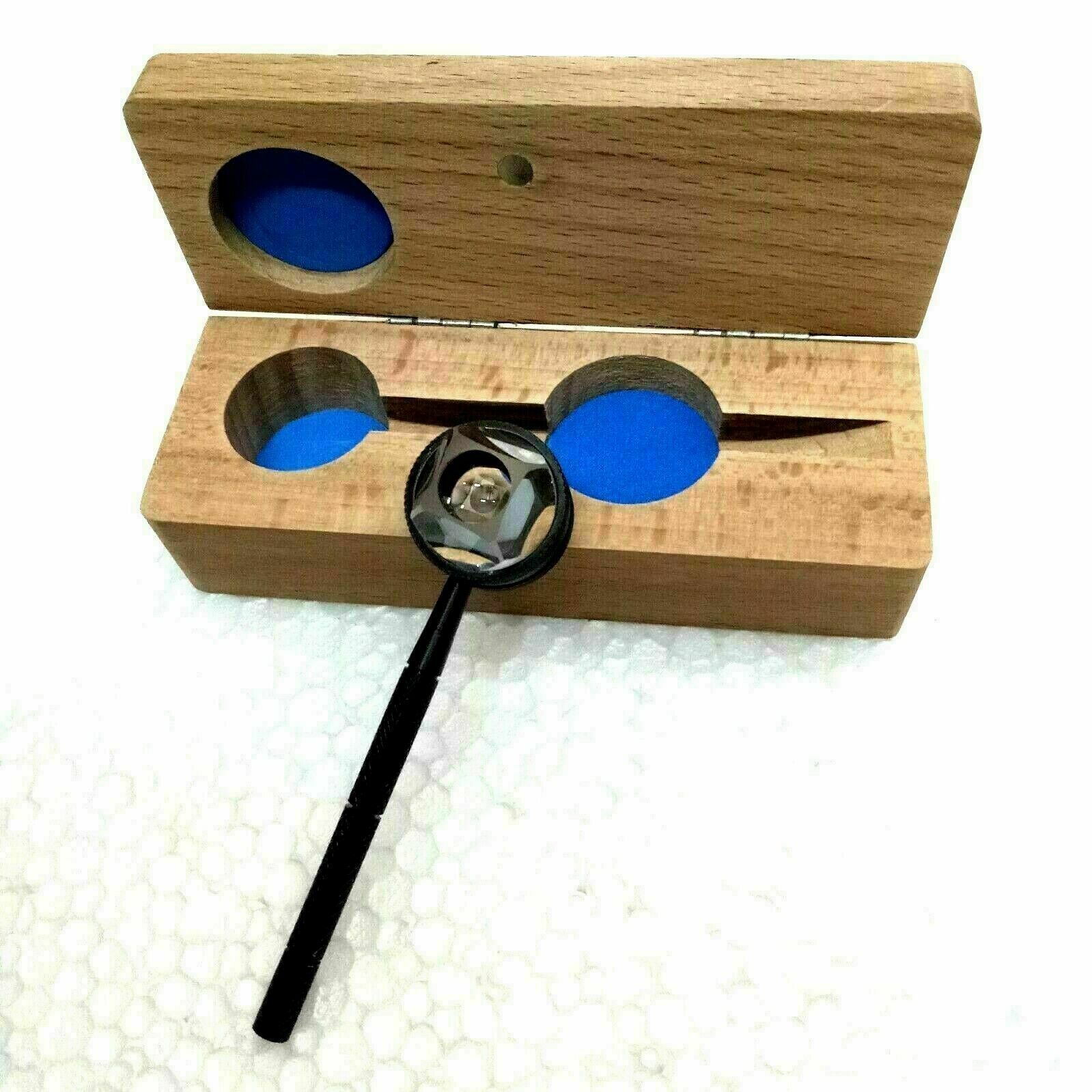 Gonioscope With Wooden Box Optometry 4 Mirror Ophthalmic