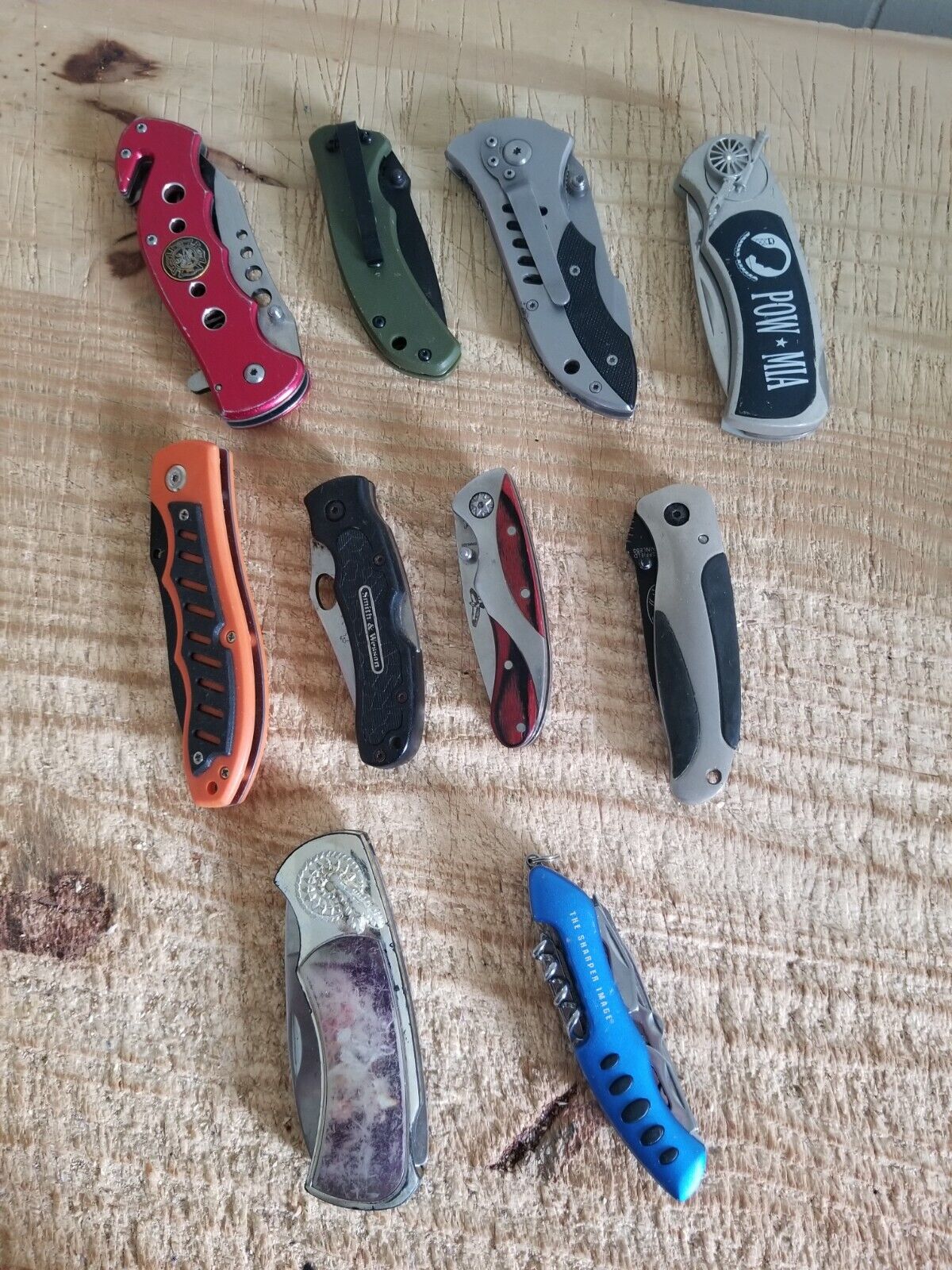 NICE VARIETY OF BETTER VINTAGE POCKET KNIVES.FREE SHIPPING INCLUDED