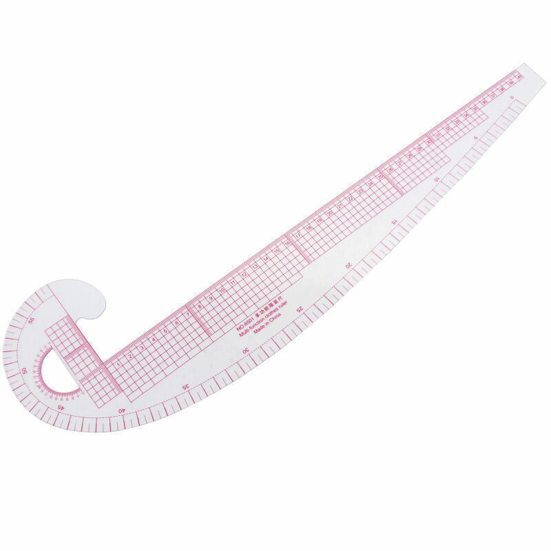 3in1 Styling Design Multifunction Plastic Ruler French Curve Hip R1h2 2q6w F9x7