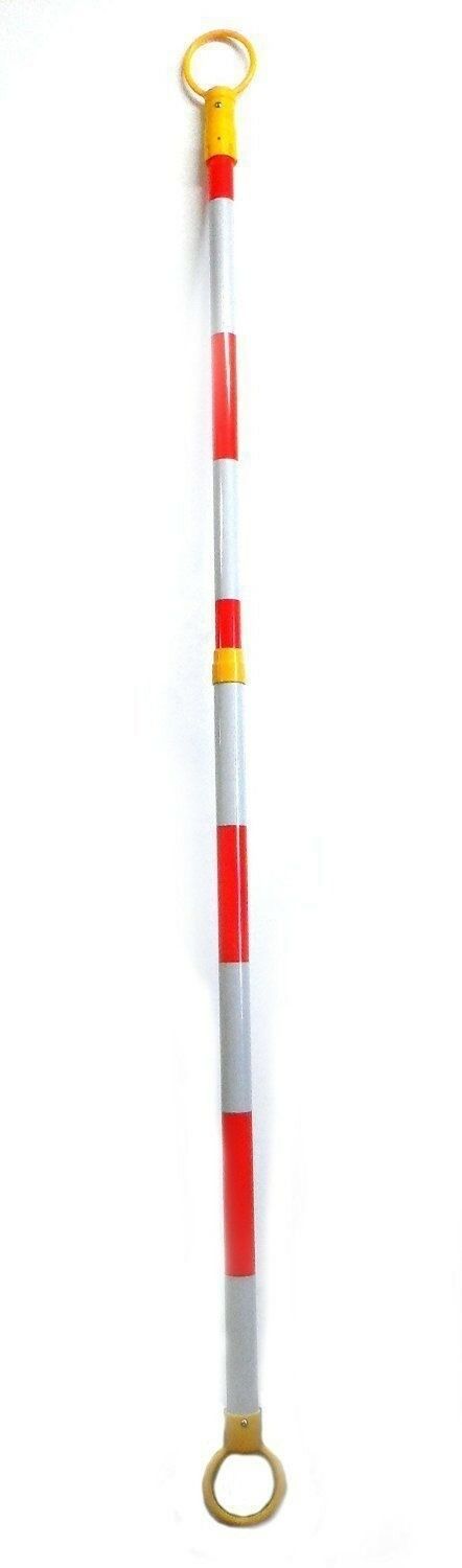 Retractable Cone Bar 2"od X 52-80" Length Traffic Cone Barrier Bar