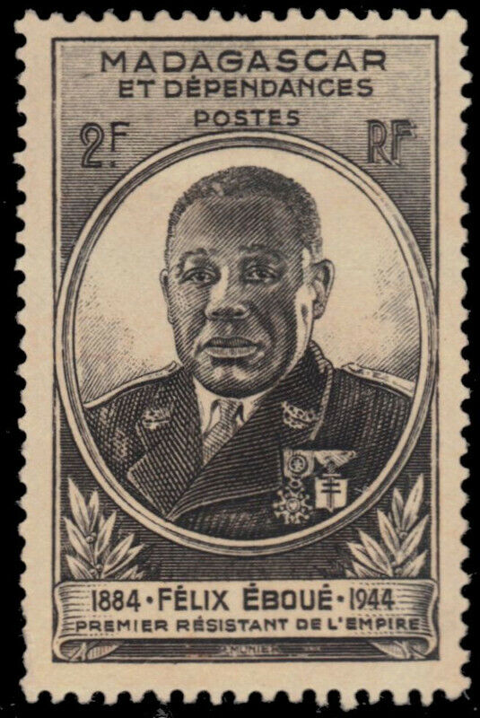 MADAGASCAR 259 - Premier Felix Eboue Memorial (pb45509)