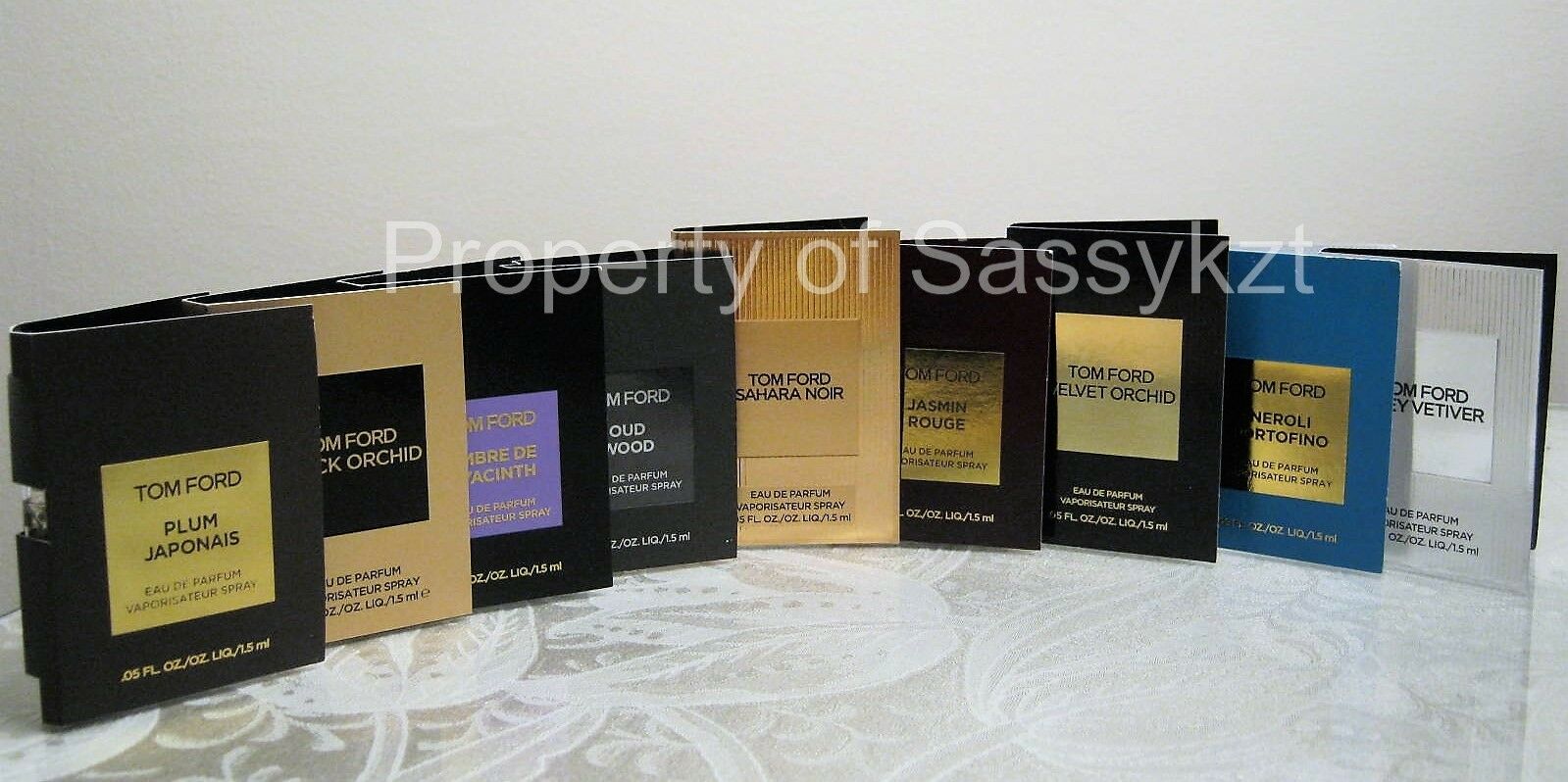 Various Tom Ford Perfume Sample Vials Sold Individually -  Choose From Menu!