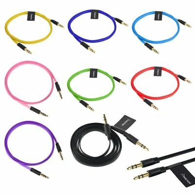 Lot 3FT AUX Headphone 3.5mm Male to Male Car Jack Plug Cord Stereo Audio Cable