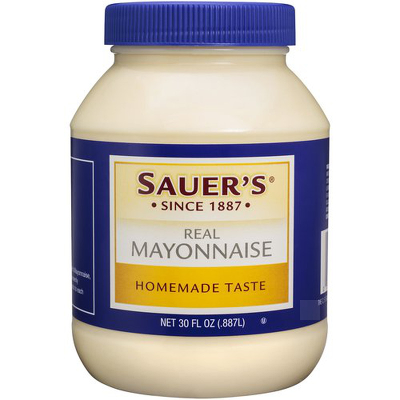 Sauer's Real Mayonnaise, 30 Oz. Jar