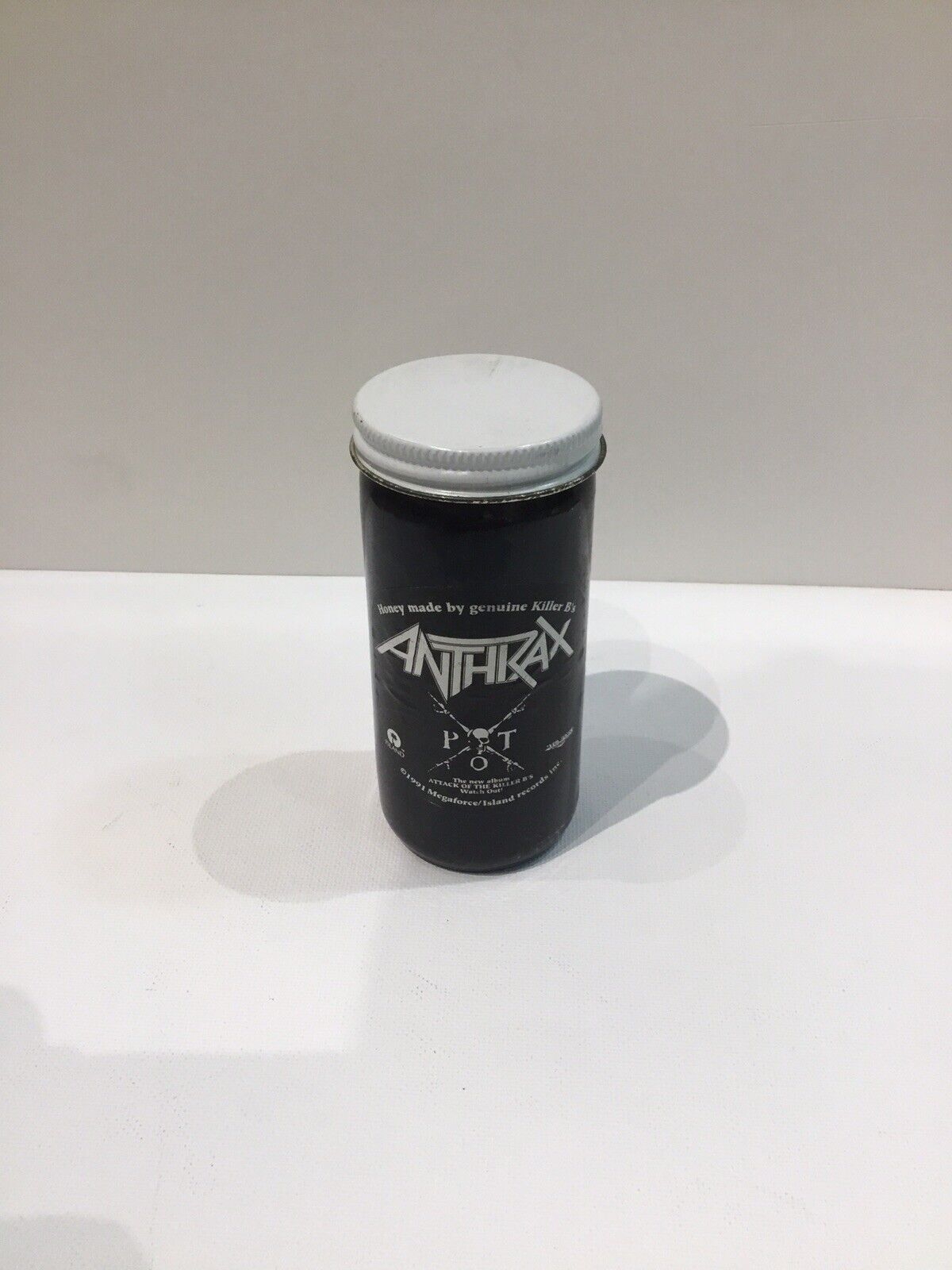 Anthrax Rare Promo Prop Jar Of Honey Attack Of The Killer B's Scott Ian 1991 New