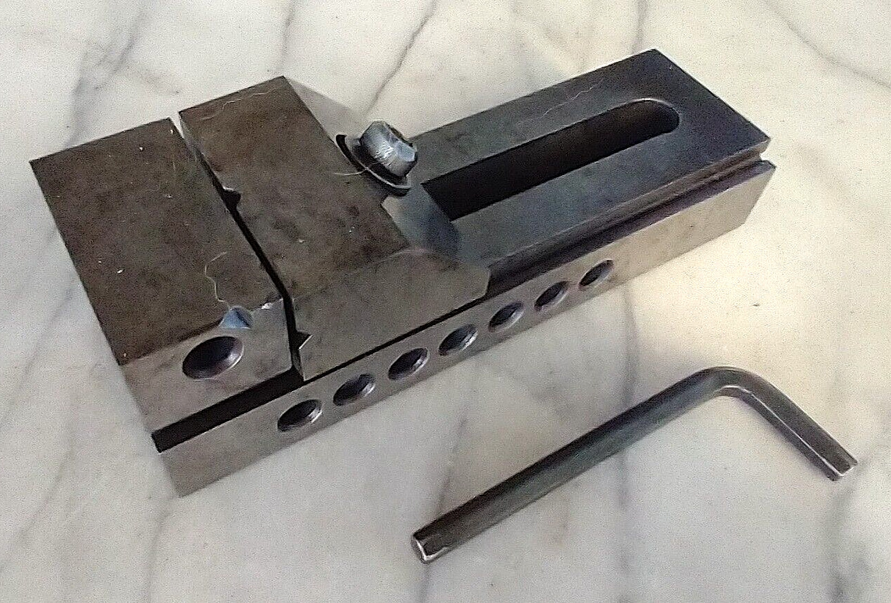 Precision Vise 2" W X 1.93" H X 6-1/8" L 3"jaw Opening Toolmaker Machinist